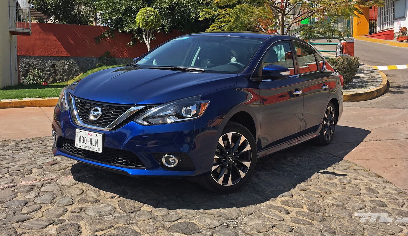 NISSAN SENTRA SENTRA SENSE CVT 17 color azul